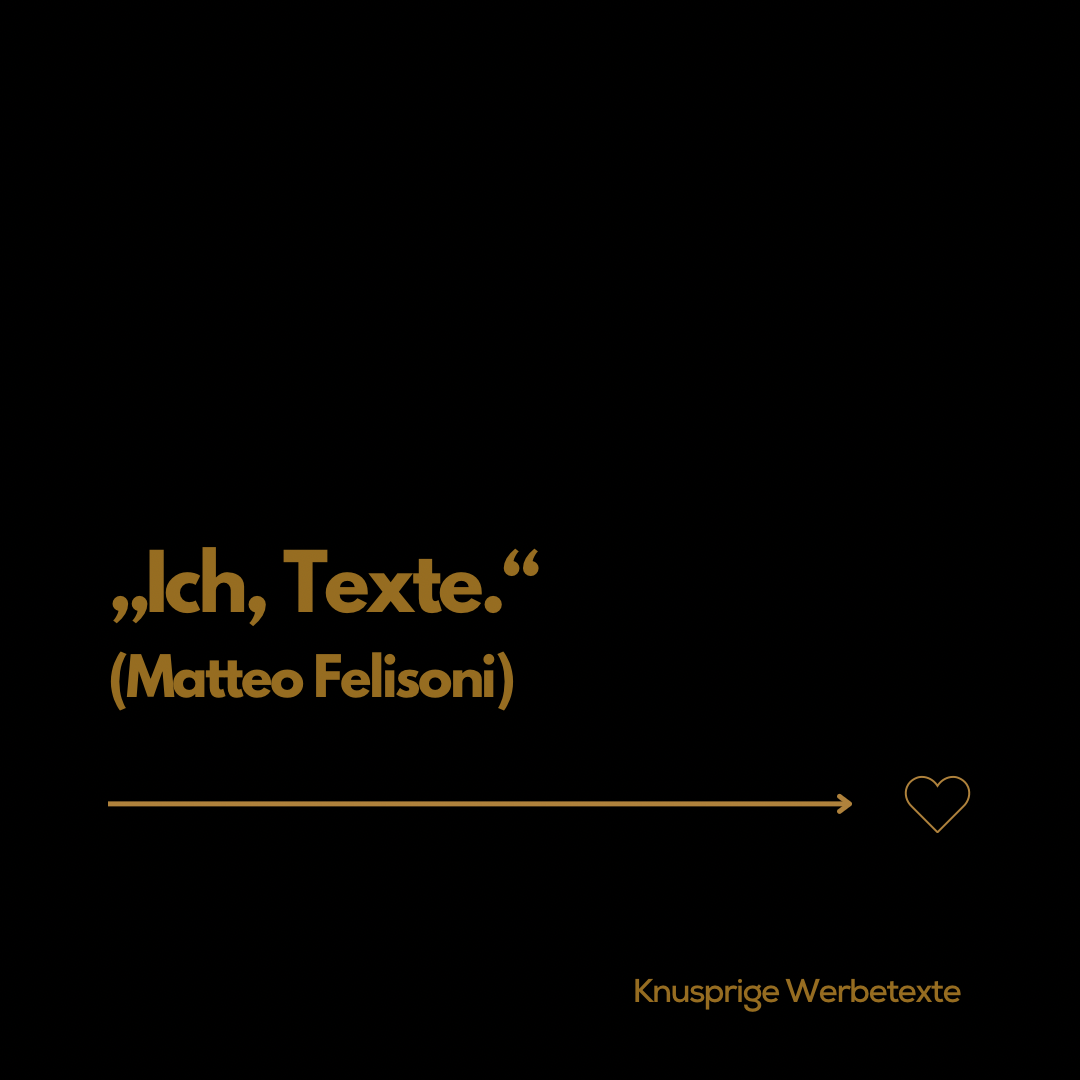 Ich, Texte.